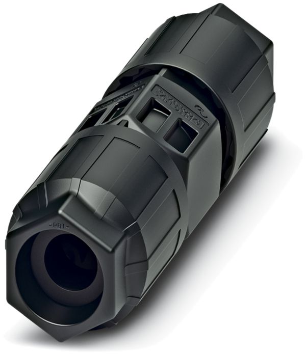 Leitungsverbinder QUICKON 3LPE 0.5…1.5mm² Ø8…13mm 2×Mutter schwarz
