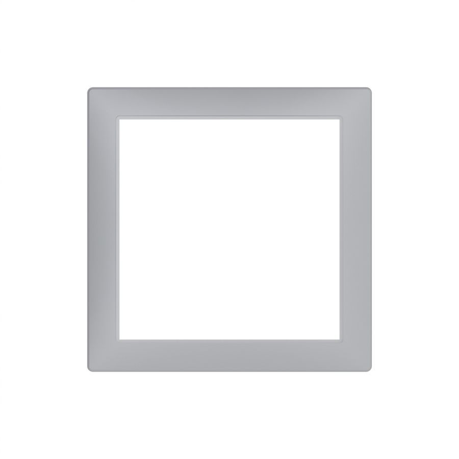 AP-Frontrahmen SIDUS 75×75mm alu