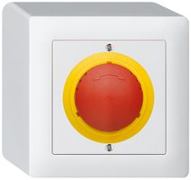 AP-Taster kallysto NOT-AUS weiss