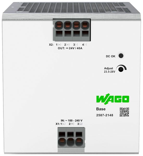 Alimentation INC WAGO IN:230V OUT:24V 40A 960W