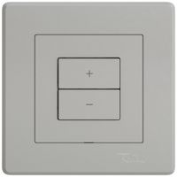 UP-Bedienaufsatz zu Dimmer EDIZIO.liv Wiser SNAPFIX® 1K 2T hgu