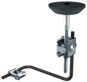 Anschliessgarnitur Flury FE 76 vertikal mit Klemme, Inox A4