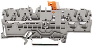 Trennmessklemme WAGO TopJob-S 4L 2.5mm² grau