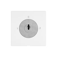 Interrupteur à clé EDIZIO.liv a.KABA 1007F/5000 invers.1P 90° 1-0-2 p=57mm bc