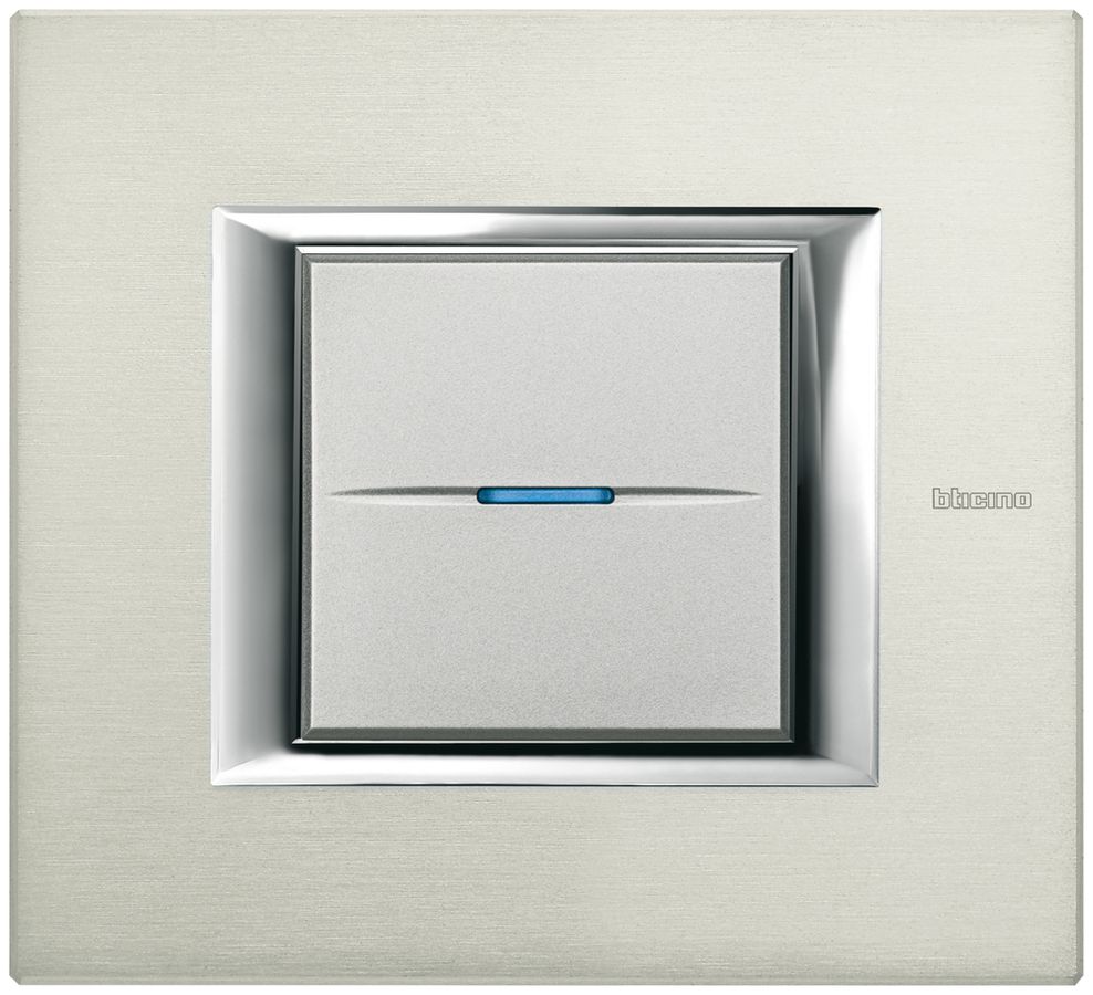 Abdeckrahmen Gr.I Legrand alu Axolute