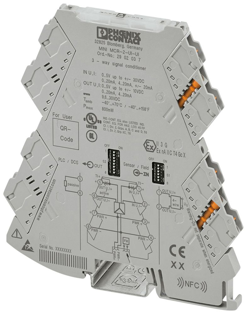 Isolatore galvanico PX MINI MCR-2-UI-UI