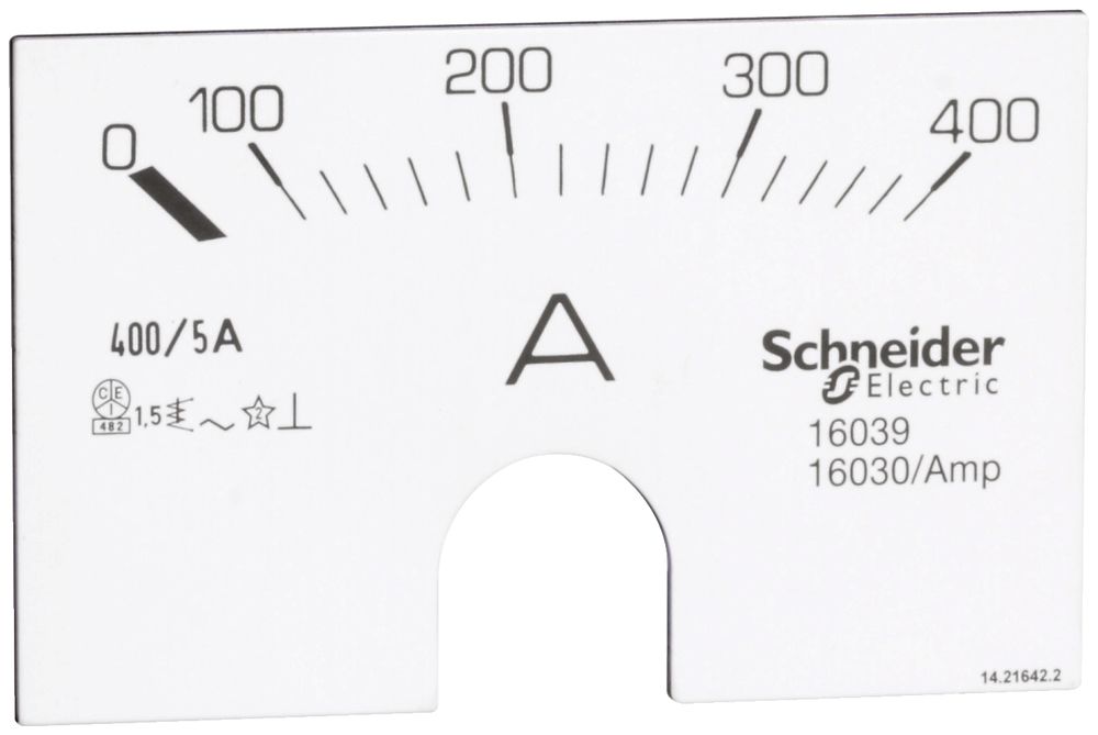 Skala zu Amperemeter 0…400A