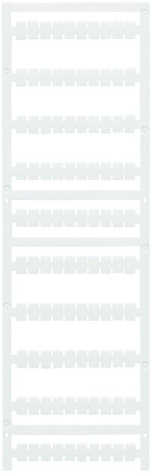 Klemmenmarkierer Weidmüller MultiFit 9×6.2mm WAGO/Legrand PA66 weiss