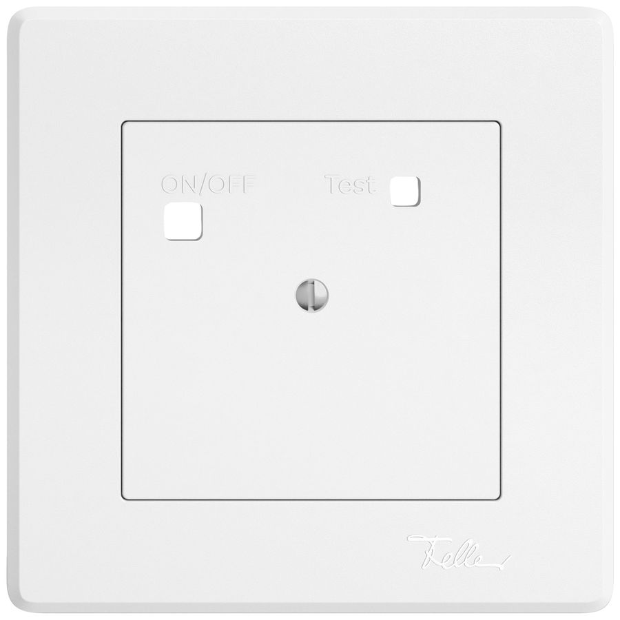 UP-Montageset EDIZIO.liv SNAPFIX® für Fehlerstrom-Schutzsteckdose blind ws