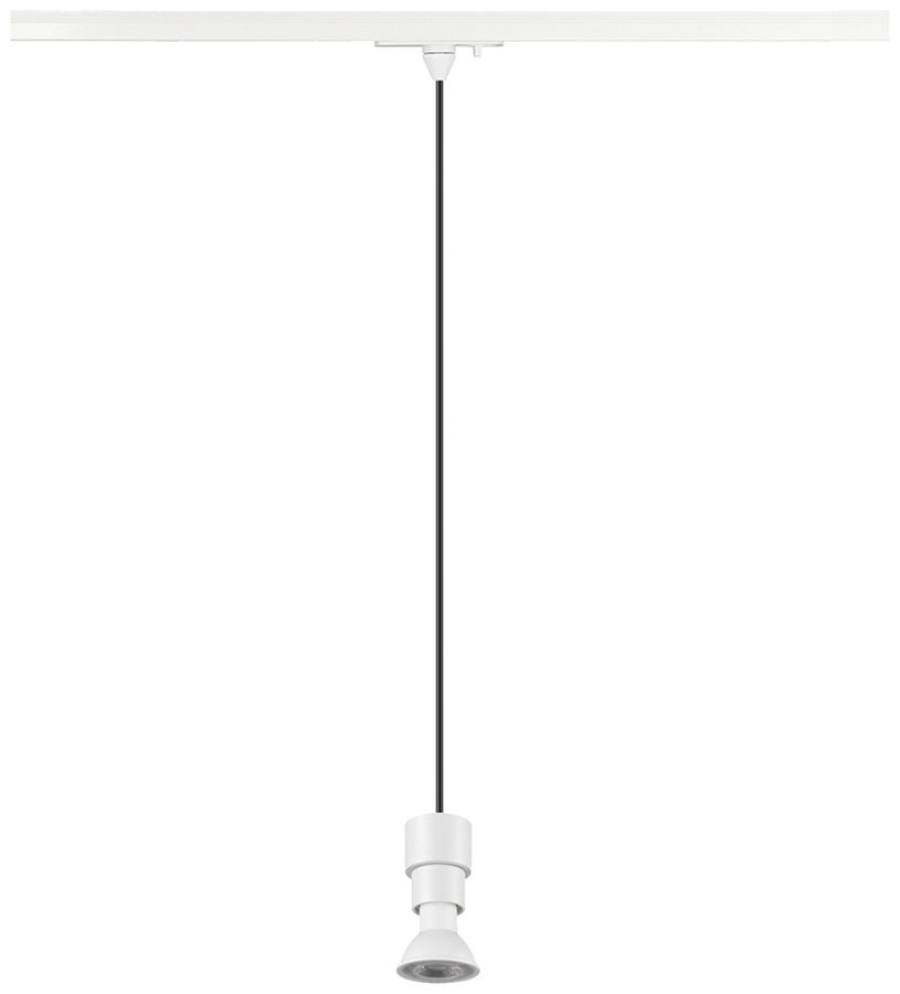 Luminaire suspendu SLV PURI 2.0 Basic AD1PH GU10 1×6W VAR Ø41mm blanc