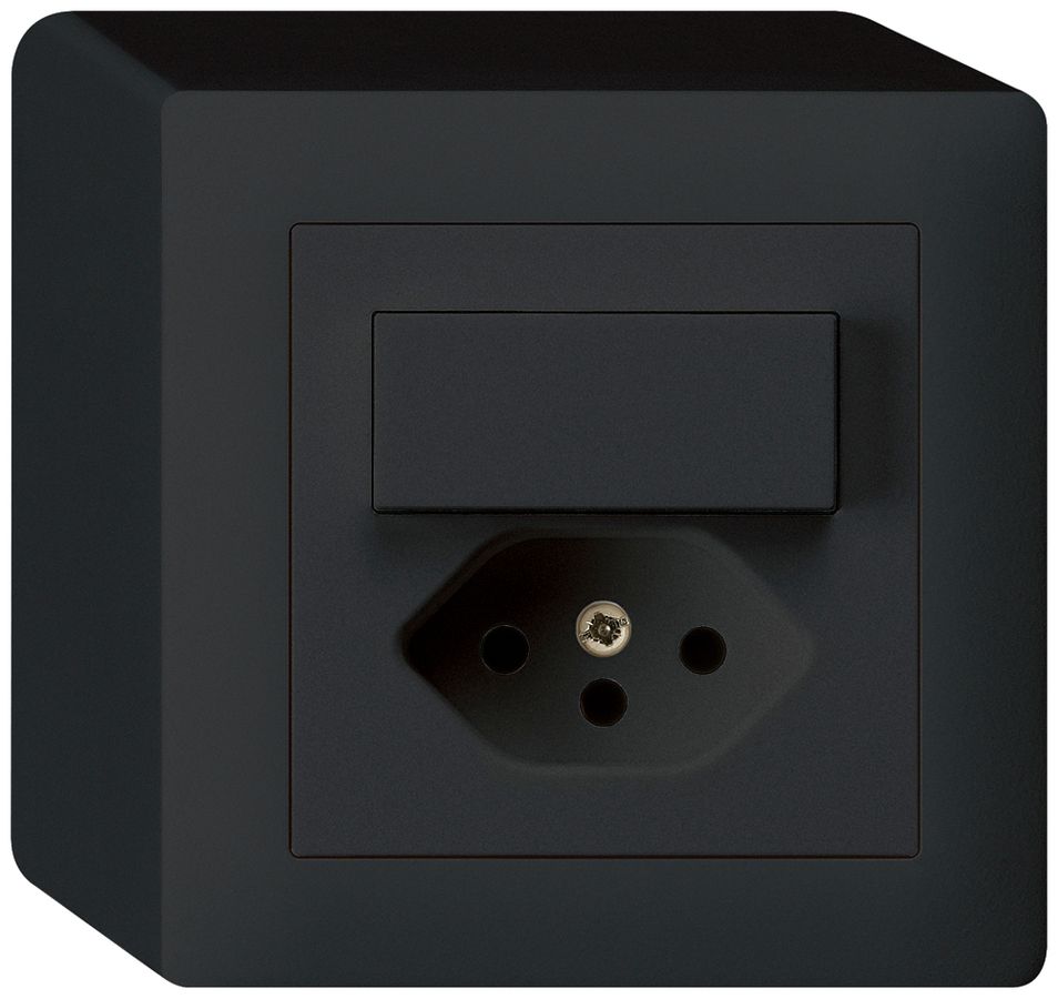 AP-Kombination I kallysto 6/1L+T13 ohne Kinderschutz schwarz