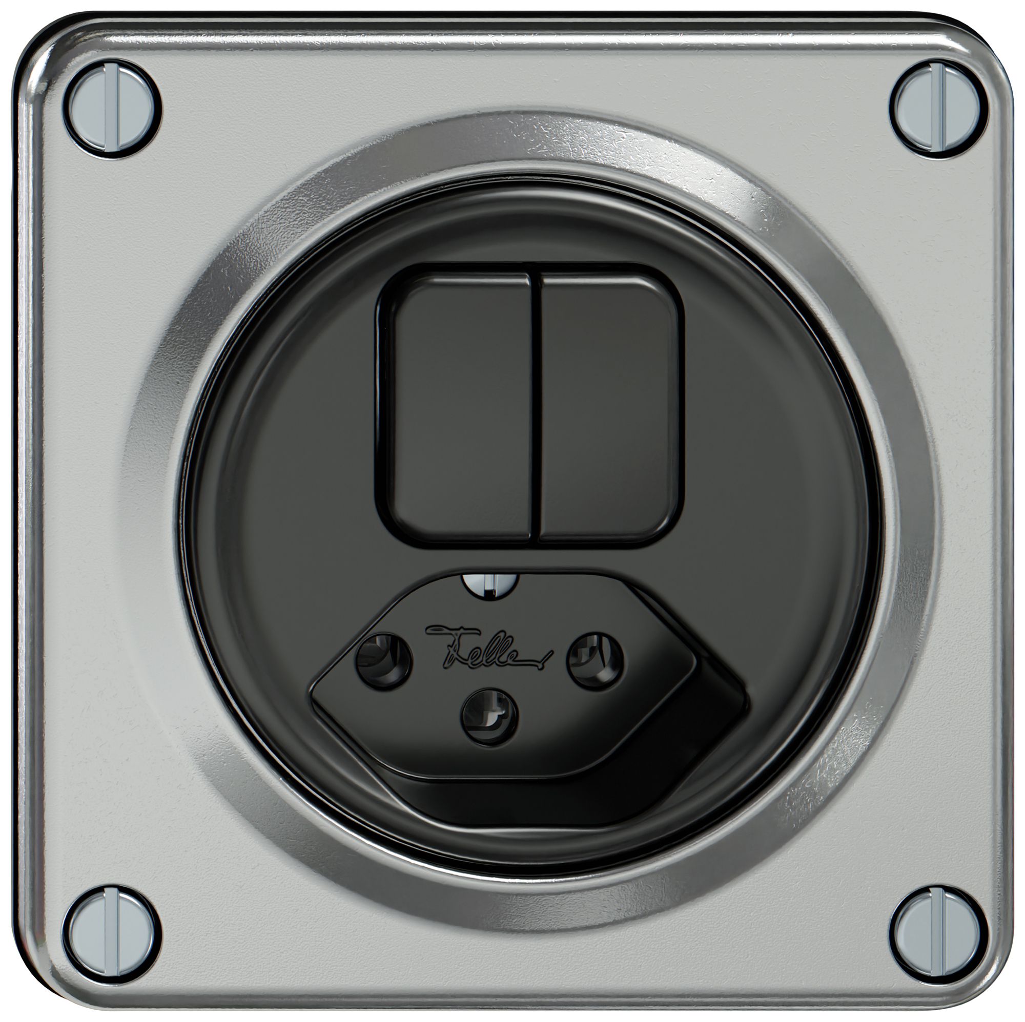 Combinazione ELEMENT 2×schema 3+tipo 13 alluminio