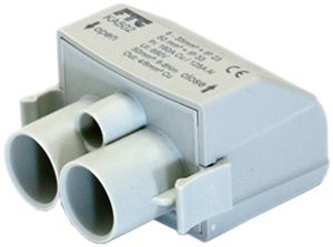 Borne d'alimentation LPDB 2×6…50 mm²/1×2.5…10 mm² gris