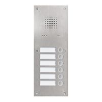 Station de porte ENC audio FH 3201-8106TBAUP0A 154×410×2.5