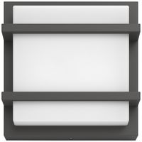 LED-Wandleuchte Petronia 12W 3000K 1200lm IP44, anthrazit