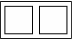 En-tête ENC basico 1×2 blanc