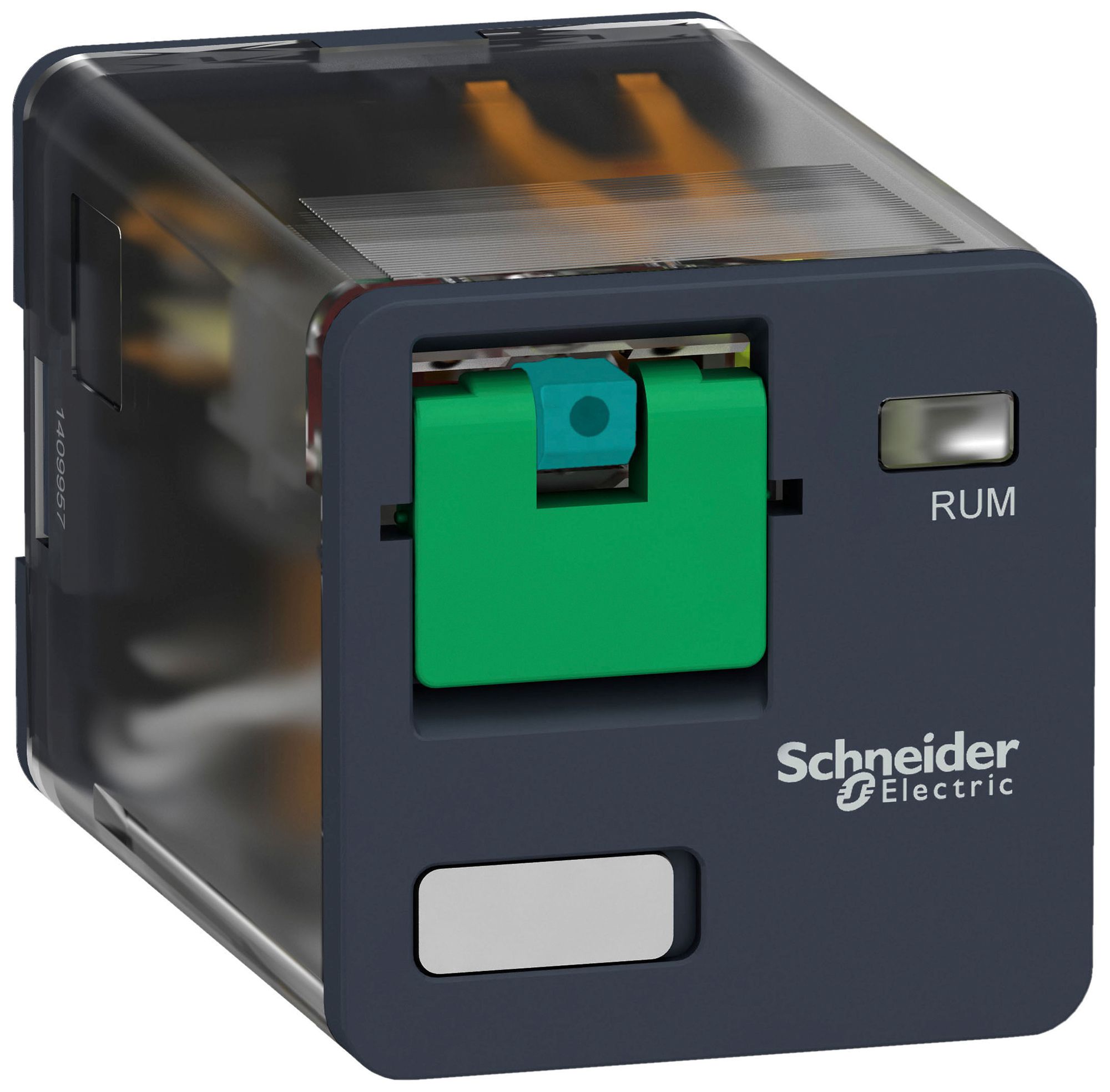 Module relais INC Zelio RUM 2CO 10A 24VDC raccordement à broches RT I