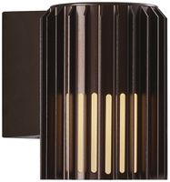 Applique Nordlux ALUDRA 1×E27 15W IP54 Ø124mm brun
