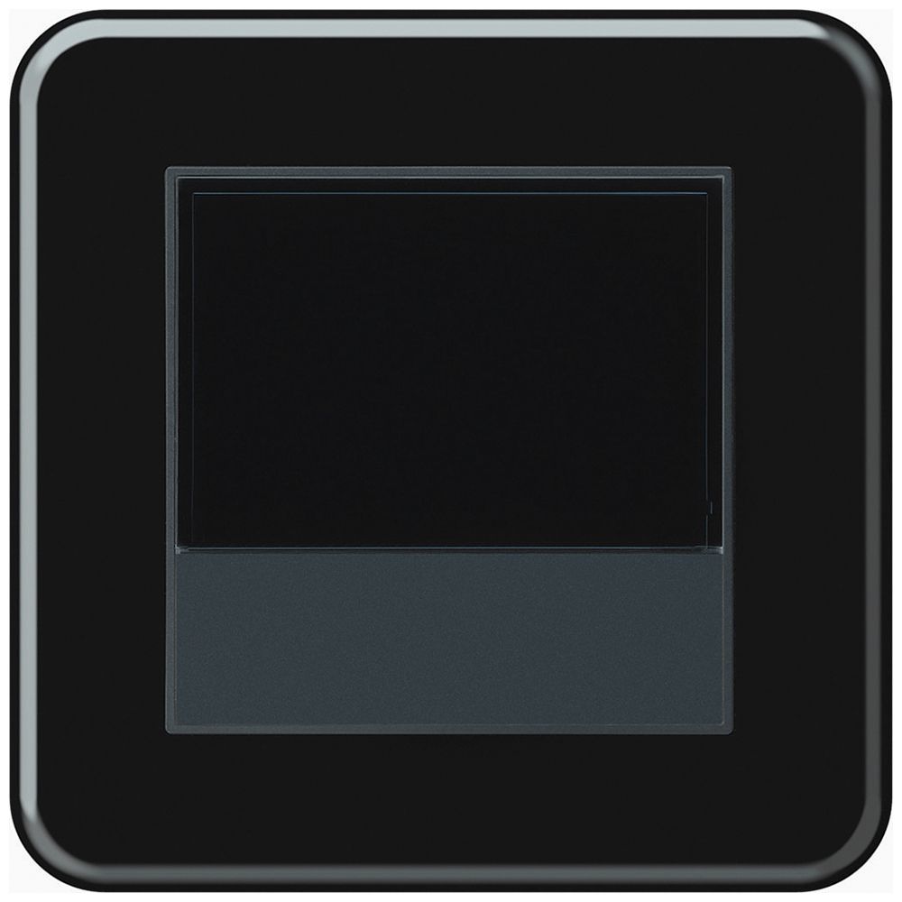 UP-Raumthermostat KNX origin mit Display mit Tasten 92×92mm schwarz