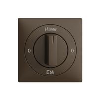 Kit front. 0-Hiver-0-Eté EDIZIOdue coffee 60×60mm pour interr.rot