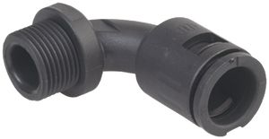 Schlauchverschraubung AGRO 90° M20 21×13 schwarz Flexa-Quick ROHRflex