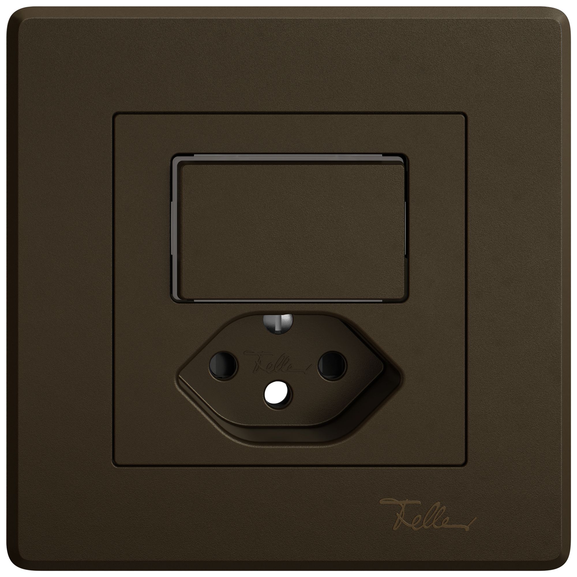 Kit de montage ENC EDIZIO.liv SNAPFIX® combi.T13 1 bout.lentille lat.shutter br