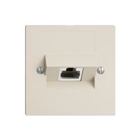 Einsatz zu UP-Anschlussdose 1×RJ45/s 4P ITplus EDIZIOdue crema