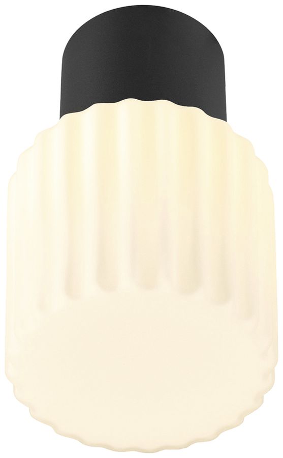 Plafoniera SLV VARYT E14 1×6W IP44 REG Ø76×80mm nero