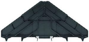 Bezeichnungsträger Weidmüller BZT PRV16 P-Reihe TS35×7.5 schwarz