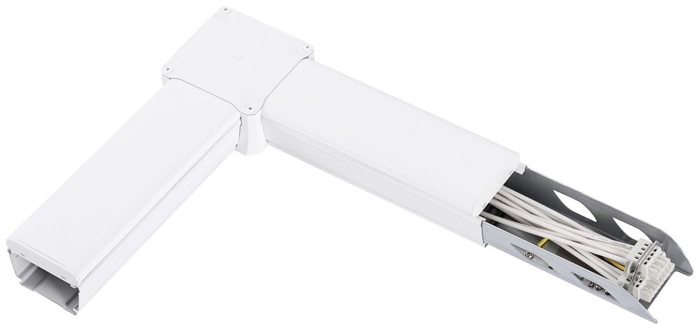 Eckverbinder RTS 8-adrig, weiss
