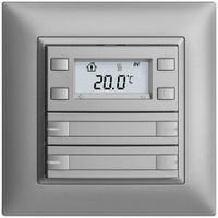 Pulsante RTH INC KNX 4×EDIZIOdue FMI silver, con carta+LED RGB