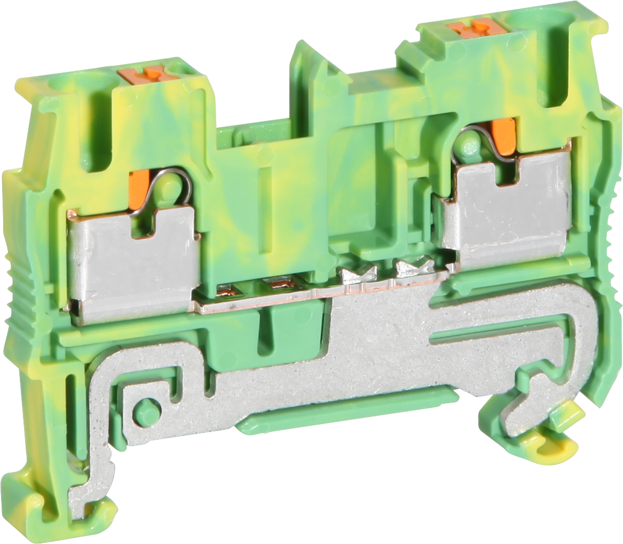 Morsetto Push-In 0.14…4mm² verde/giallo AWG26…12