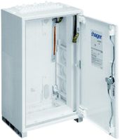 Wandschrank Hager univers mit Tür Schutzklasse I IP54 550×500×205mm