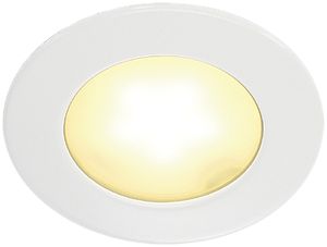 EB-LED-Downlight SLV DL 126, 12VDC 3W 150lm 3000K IP20 weiss
