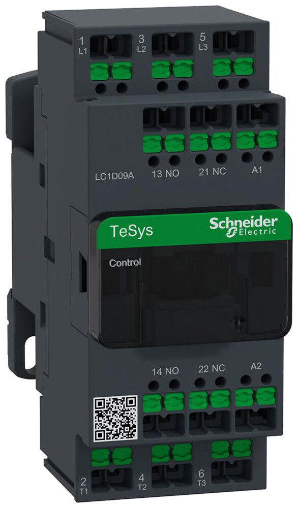 Contattore di potenza TeSys 24VAC 3NO 25A 9A 440V 1NO 1NC