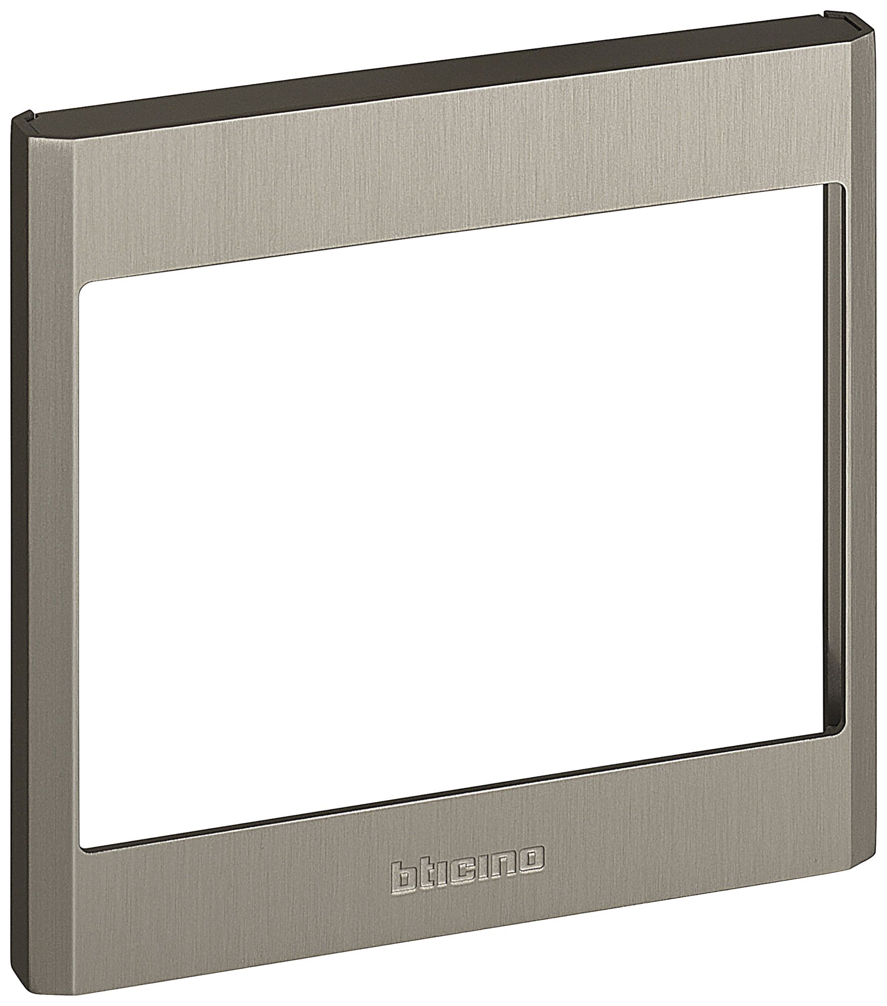 Abdeckrahmen LINEA 5000 1×1 vertikal 139×137mm Titan