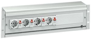 Coffret vide Rittal DK 7480.035 19" 22UM 132.5×155mm gris