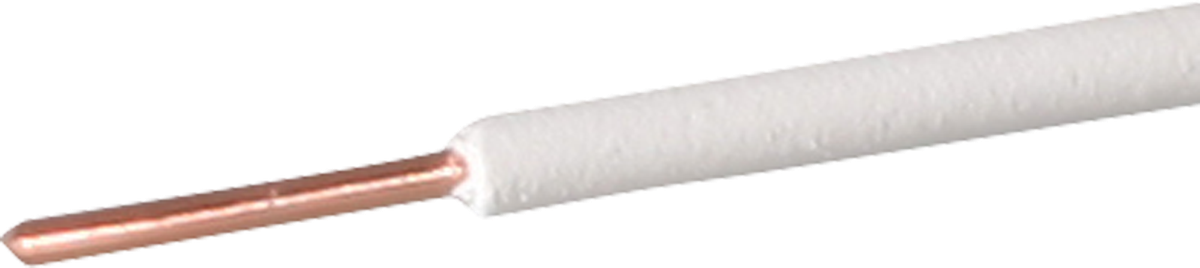 T-Draht halogenfrei FR 1.5mm² weiss Eca