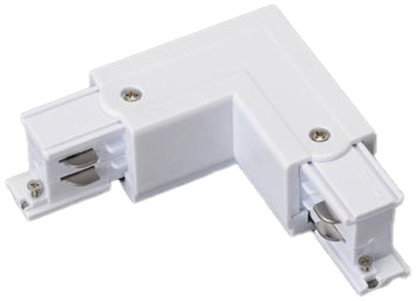 Eckverbinder DOTLUX 90° dreiphasig links weiss