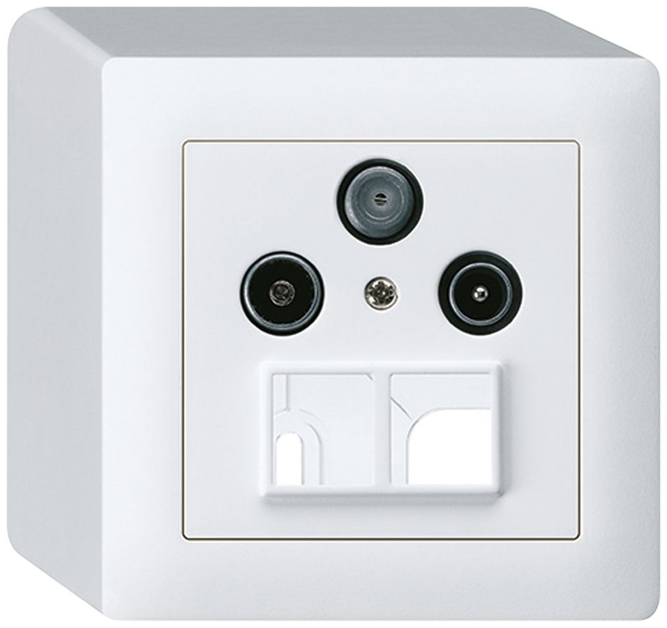 AP-Antennendose R/TV/SAT HMS kallysto weiss