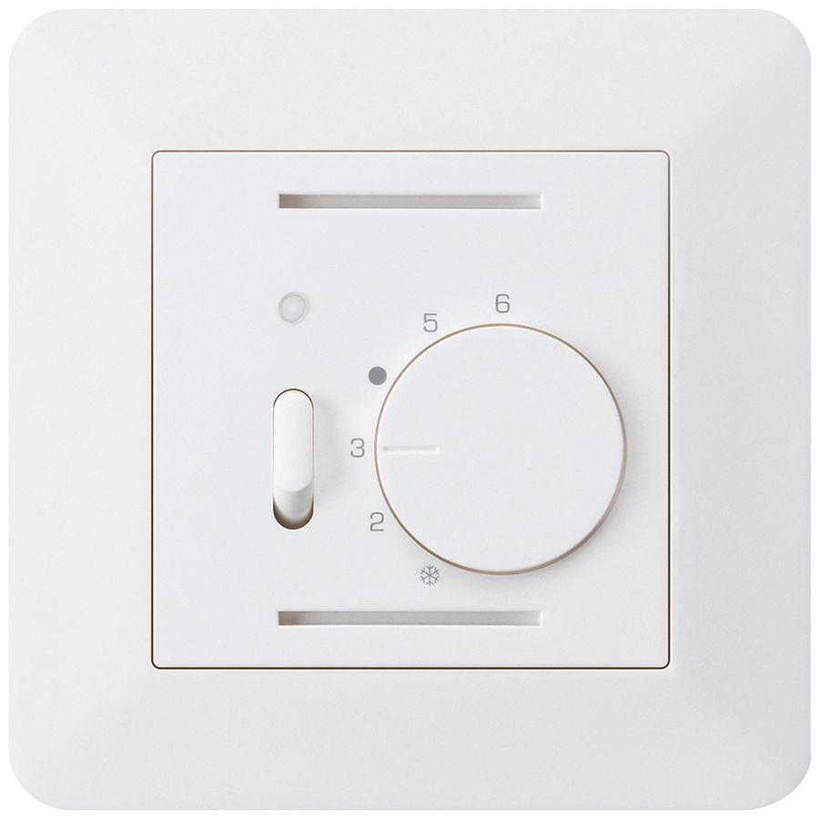 UP-Raumthermostat kallysto.trend weiss mit Schalter