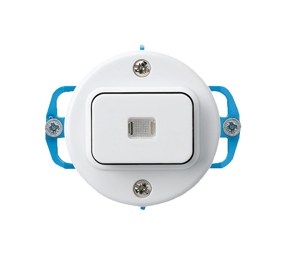 Insert pour interrupteur lumineux ENC basico 3/1 blanc