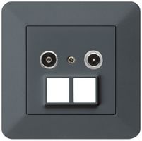 UP-Multimediadose kallysto.trend R/TV 23dB 2GHz anthrazit