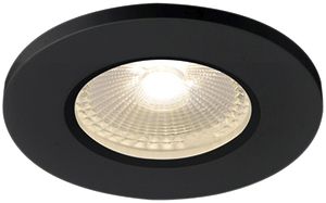 EB-LED-Deckenleuchte KAMUELA ECO 6.5W 3000K dimmbar 38° IP65 schwarz