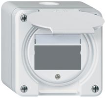 Kit di montaggio AP robusto IP55 piatto bianco per modulo multimedia