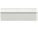 Elemento terminale DOTLUX LINEAselect, 256×64×63mm, in accaio, senza premistoppa