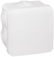 AP-Abzweigdose PLEXO 80×80mm leer weiss