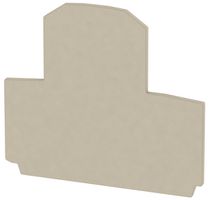 Abschlussplatte Weidmüller WAP WDK2.5/4 N 60×1.5mm beige