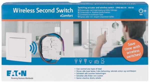 Starterpaket xComfort "Wireless Second Switch", Taster / Schaltaktor