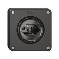 Prise NUPU NEVO, 1×T23, noir